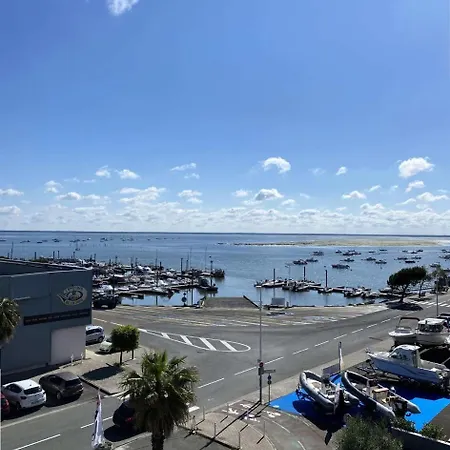 Appartement Les Huniers - T3 Avec Vue Imprenable Sur Le Bassin D'arcachon Mae-9574