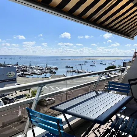 Les Huniers - Incroyable T3 Avec Vue Imprenable Sur Le Bassin D'arcachon Mae-9574 *
